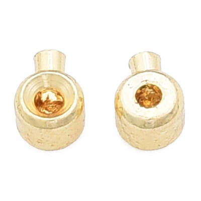 Brass Crimp Beads