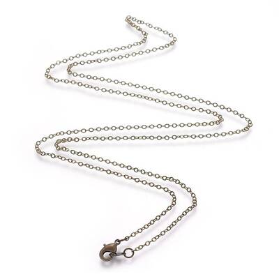 Brass Cable Chain Necklaces