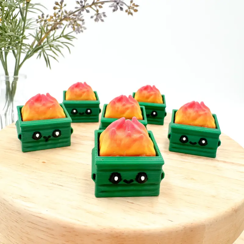 Dumpster Fire Clickie Fidget