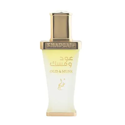 Khadlaj Oud & Musk - Olio Profumato Concentrato - Volume: 20 Ml