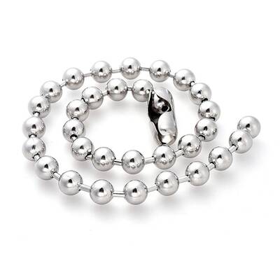 Tarnish Resistant 304 Stainless Steel Ball Chain Necklaces