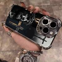 Religious Cross Jesus Faith Phone Case Suitable for iPhone 16/15/14/13/12/11 Xs Pro Max Plus four corner airbag anti-collisio...