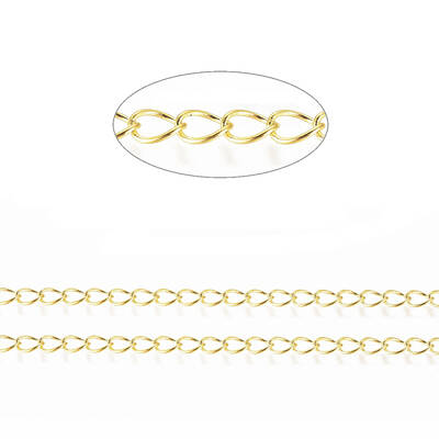 Brass Twisted Chains