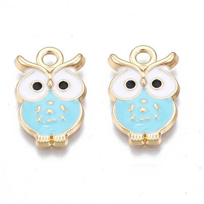 Alloy Enamel Pendants