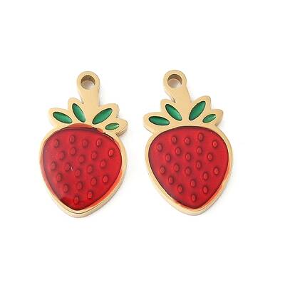 304 Stainless Steel Enamel Charms