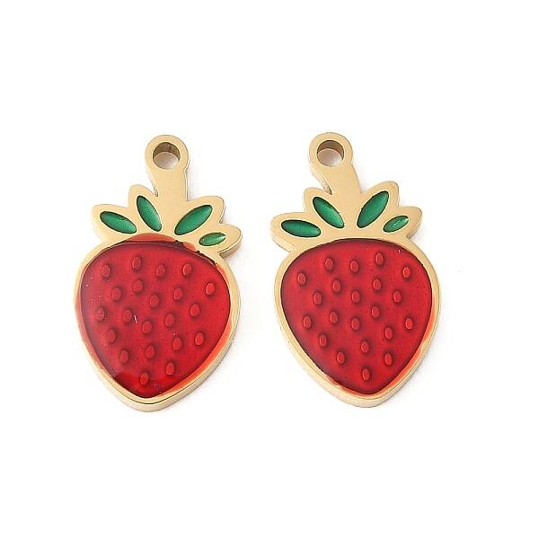 304 Stainless Steel Enamel Charms