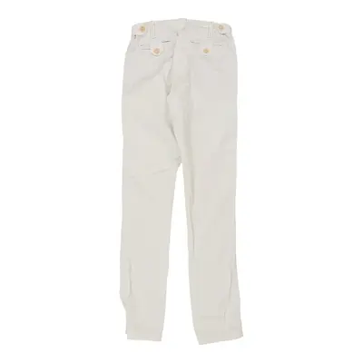 Ralph Lauren Trousers - 27W UK 6 White Cotton