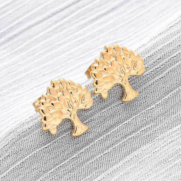 304 Stainless Steel Stud Earrings
