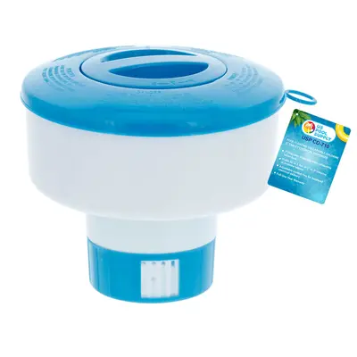 U.S. Pool Supply® Pool Floating Collapsible Chlorine 3 Tablet Chemical Dispenser, 7 Diameter, Collapsible Tank