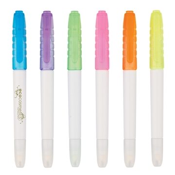250 Promotional Erasable Highlighter - Non-Toxic & Dual-Ended