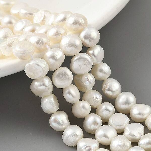 Natural Cultured Freshwater Pearl Beads Strands