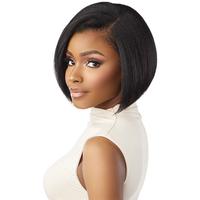 Sensationnel Curls Kinks Textured Glueless HD 13x6 Lace Front Wig - 13x6 KINKY BOB 9\