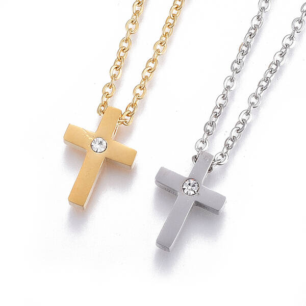 304 Stainless Steel Pendant Necklaces