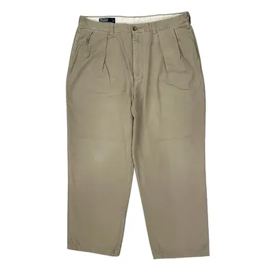Andrew Pant Polo By Ralph Lauren Chinos - 36W 26L Beige Cotton