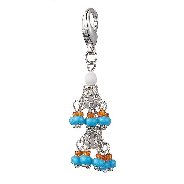 Glass Seed Bead Pendant Decorations