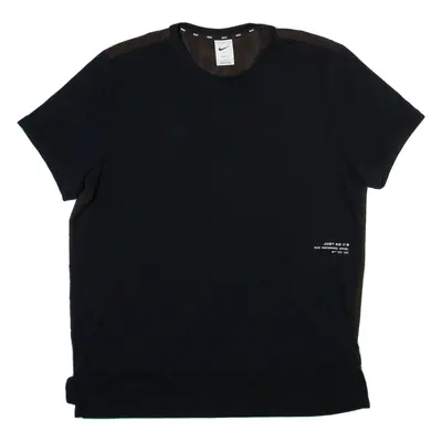 NIKE Mens T-Shirt Black L