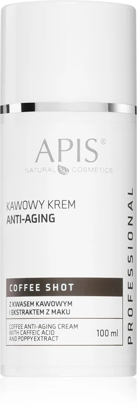 Apis Natural Cosmetics Coffee Shot firming and smoothing cream with coffee extracts 100 ml