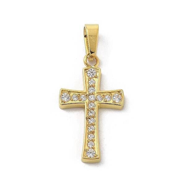 Ion Plating(IP) 304 Stainless Steel Micro Pave Cubic Zirconia Pendants