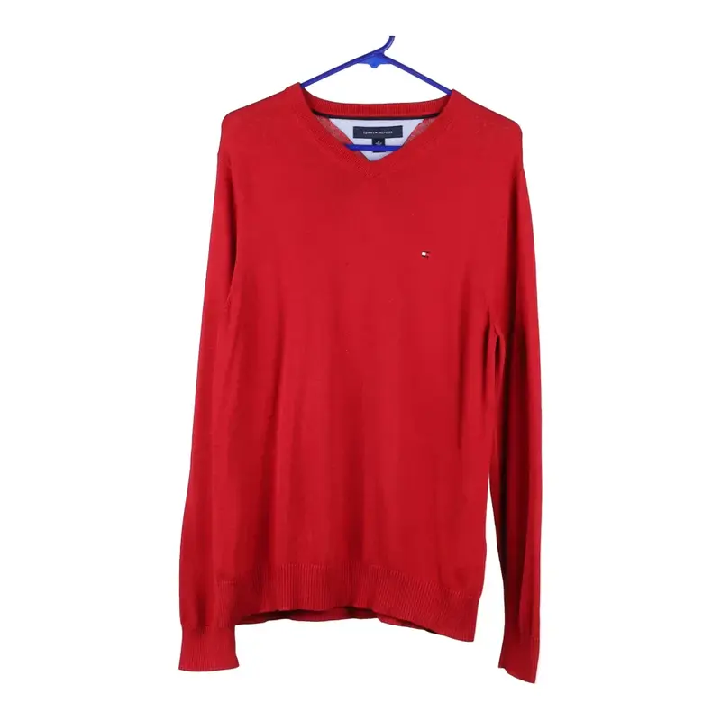 Nautica 1/4 Zip - XL Red Cotton