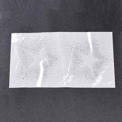 Glitter Hotfix Rhinestone(Hot Melt Adhesive On The Back)