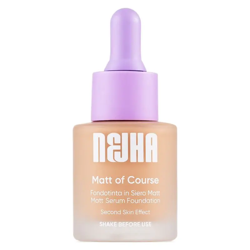 Nejha Matt Of Course – Matt Foundation P07 - Hazelnut 18 ml