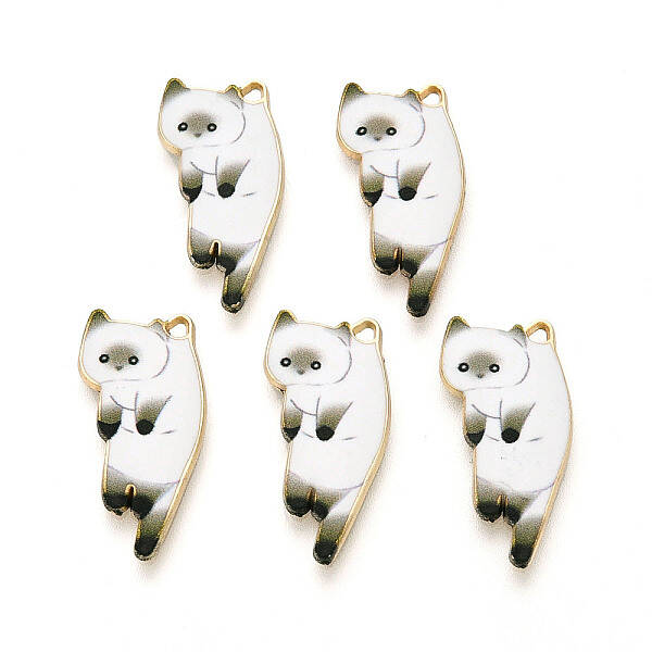Alloy Enamel Pendants