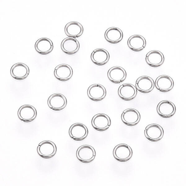 Non-Tarnish 304 Stainless Steel Open Jump Rings