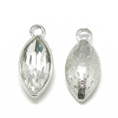 Alloy Glass Pendants