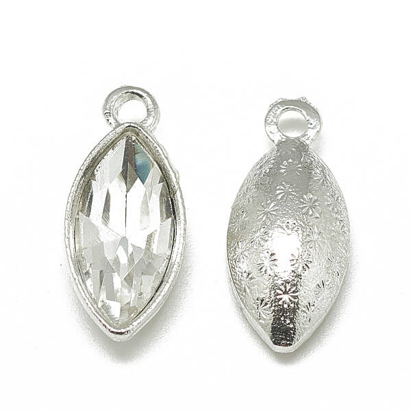 Alloy Glass Pendants