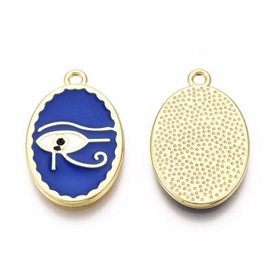 Rack Plating Alloy Enamel Pendants