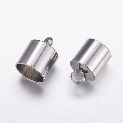 Tarnish Resistant 304 Stainless Steel Cord Ends