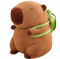 Summer Capybara Plush Toy - Cute Simulation Stuffed Animal for Home Sofa & Bed DecorationSummer Capybara Plush Toy, Cute Simu...