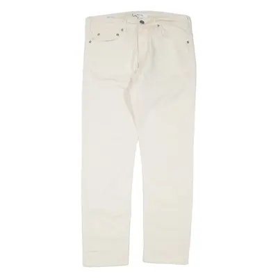 REISS Womens Trousers Beige Slim Tapered W30 L28