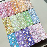 Bunny Pattern Soft Matte Double Sided Book Rating Bookmarks