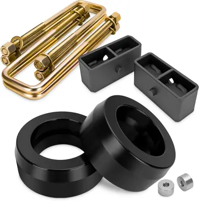 3 Front And 2 Rear Full Leveling Lift Kit For 1999-2006 Chevy Silverado GMC Sierra 2WD