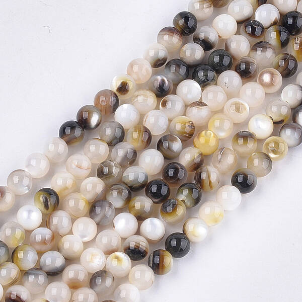 Black Lip Shell Beads Strands