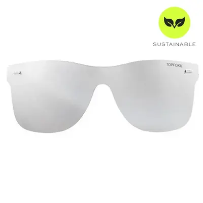 Sustainable Future Wife - Silver Square Wayfarer Sunglasses | Color: Silver | Size: OS