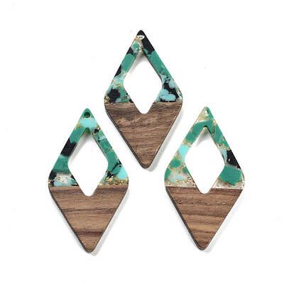 Walnut Wood Pendants