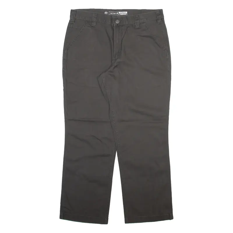 CARHARTT Mens Trousers Grey Relaxed Straight W35 L30