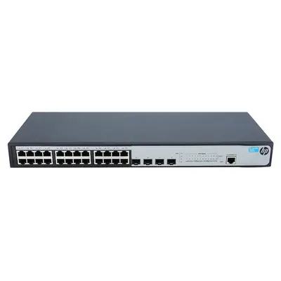 HP JG924A#AC3 | OfficeConnect 1920 Series 1920-24G 24 x RJ-45 10/100/1000Base-T and 4 x SFP (mini-GBIC) Ports Layer 3 Managed...