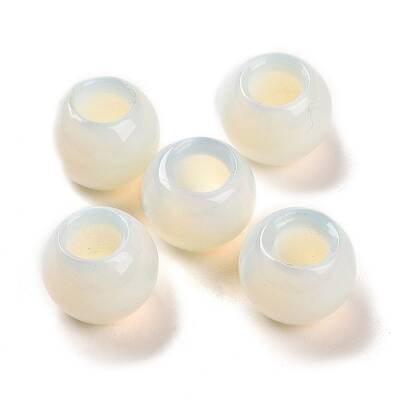 Opalite European Beads