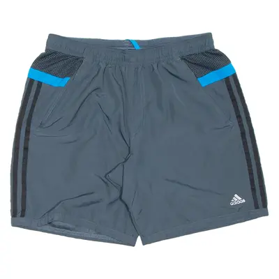 ADIDAS Mens Sports Shorts Grey M W30