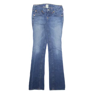 TRUE RELIGION Womens Jeans Blue Regular Bootcut Stone Wash W27 L33