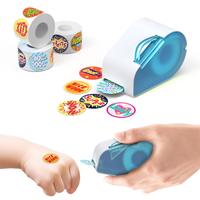 Manual Sticker Dispenser, Student Reward, Teacher Appreciation Gift with 1400 Stickers, Contains Various Patterns of Stickers...