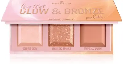 Love That Glow & Bronze Contouring Palette Essences 16 G
