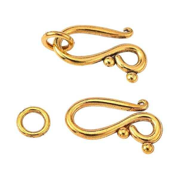 Tibetan Style Hook and Eye Clasps