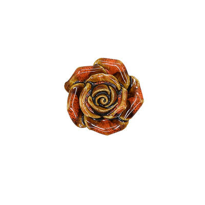 Rose Porcelain Drawer Knobs