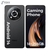 Foxx G1 Gaming Smartphone Unlocked Cellphone 6.56'' HD Display 120Hz 50MP Camera Android 14 Smartphone 8+256GB 5000mAh Batter...