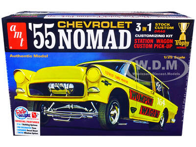 Skill 2 Model Kit 1955 Chevrolet Nomad 3-in-1 Kit \