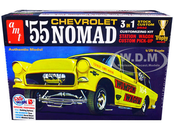 Skill 2 Model Kit 1955 Chevrolet Nomad 3-in-1 Kit \